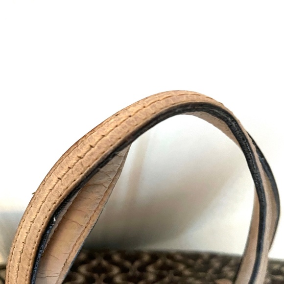 🔥🔥 Take 20% off COACH Coach Signature Tote Bag F25673Brown / Beige PVC … - Picture 3 of 15